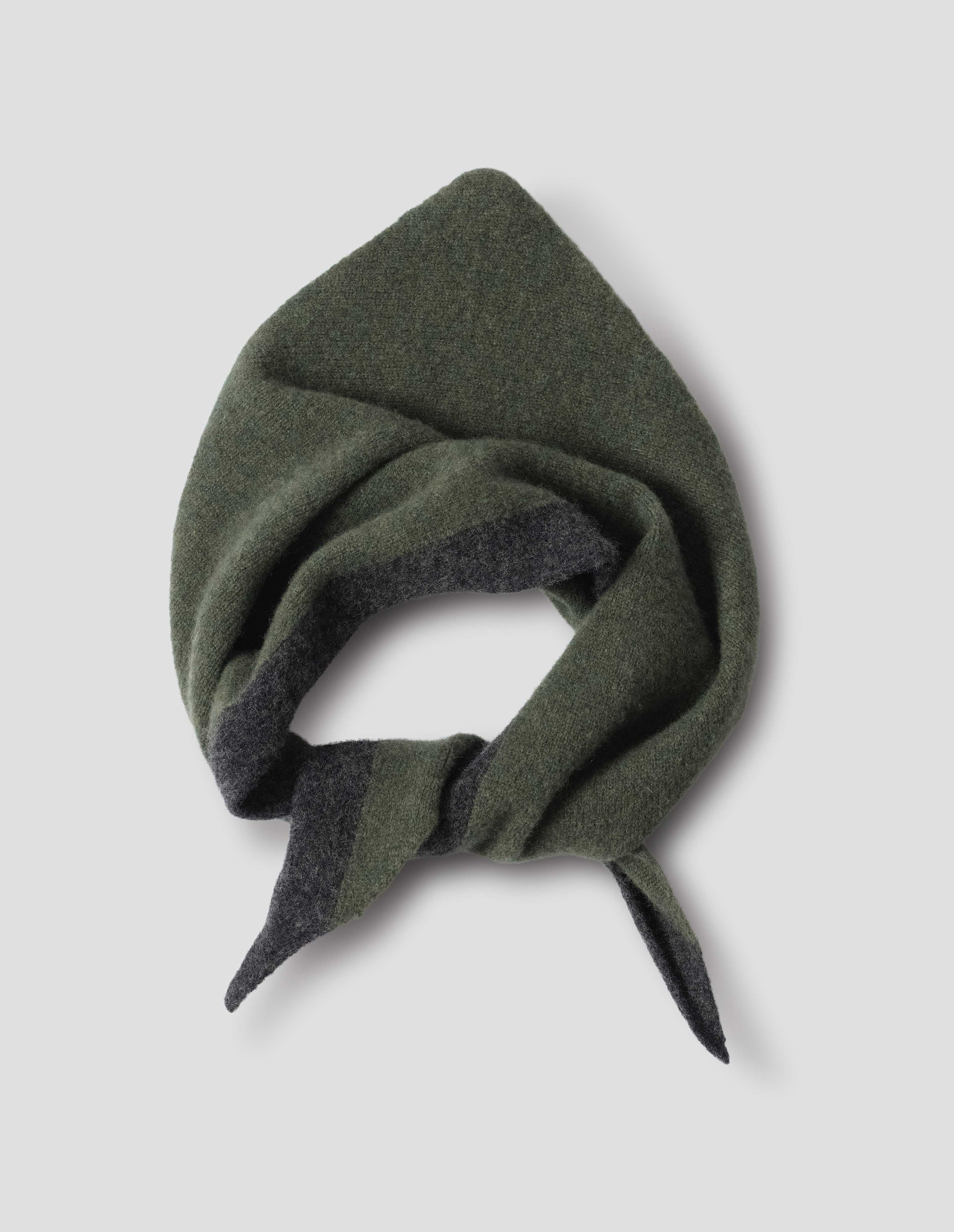 Z348:マーガレットハウエル SELVEDGE WOOL SCARF Z348:マーガレットハウエル SELVEDGE WOOL SCARF SILK COLLAGE
