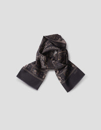 PAISLEY SCARF | SILK | INDIGO / TURMERIC
