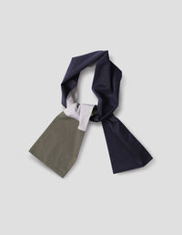 SHIRTING SCARF | SOFT COTTON SILK | DARK NAVY