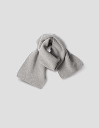 SMALL SCARF | MERINO CASHMERE | PEBBLE