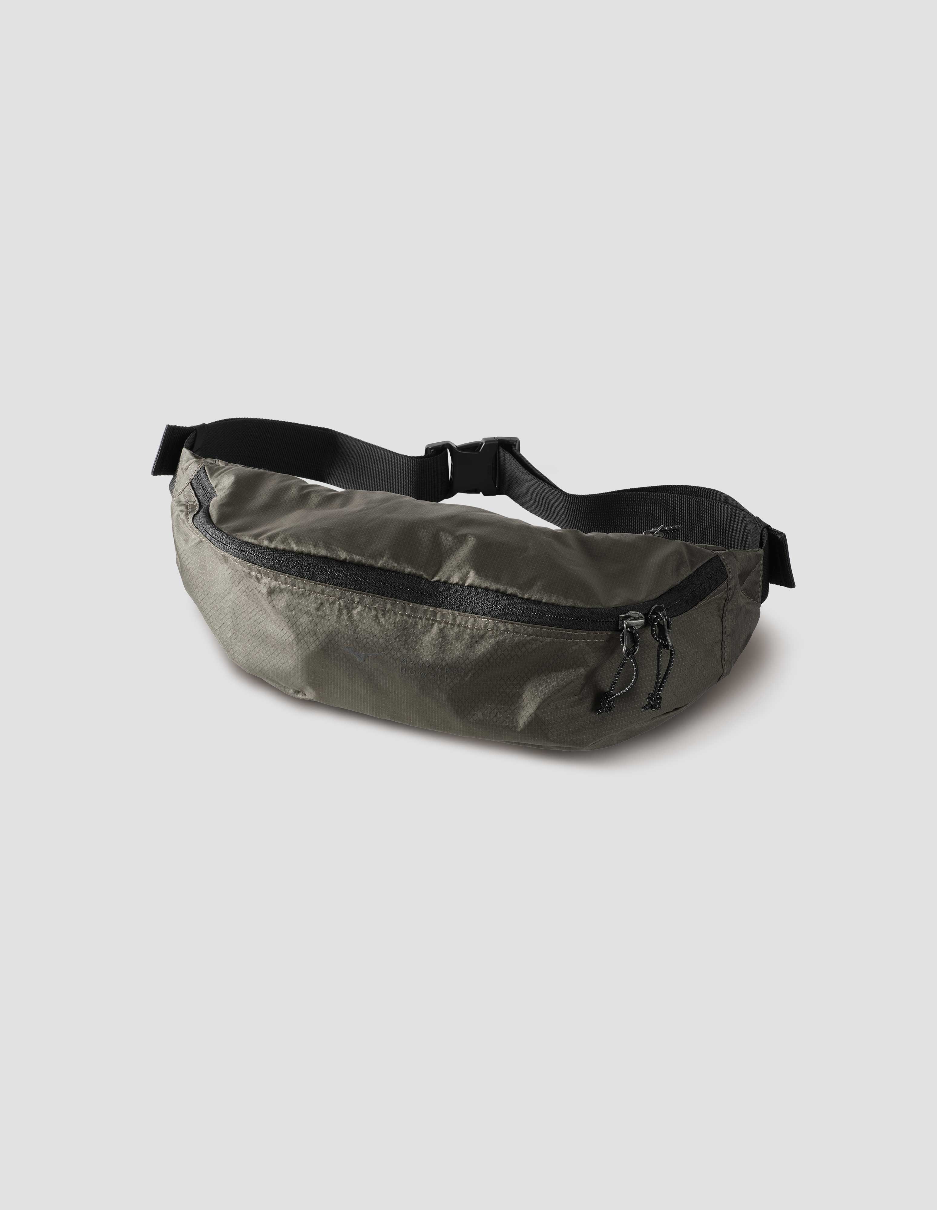 Khaki ripstop Mizuno Waist Pouch | Margaret Howell