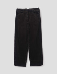 MHL. FIELD TROUSER | HEAVY CORDUROY | BLACK
