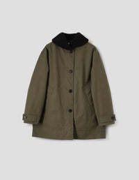 MHL. STORMER COAT | DRY COTTON CANVAS | KHAKI