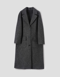 RAGLAN OVERCOAT | HEAVY BRITISH WOOL | CHARCOAL
