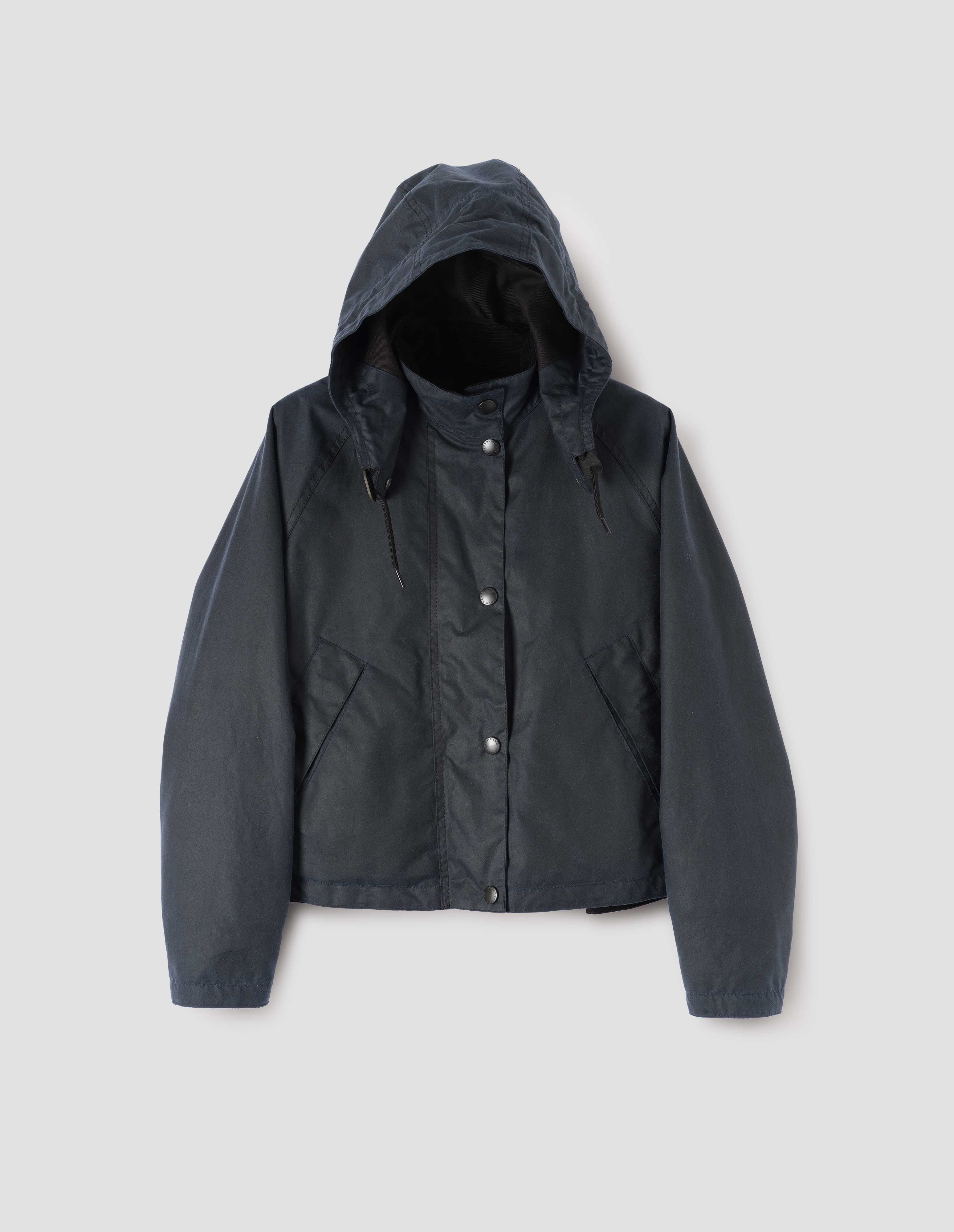 Dark navy waxed cotton Transport Jacket | Margaret Howell