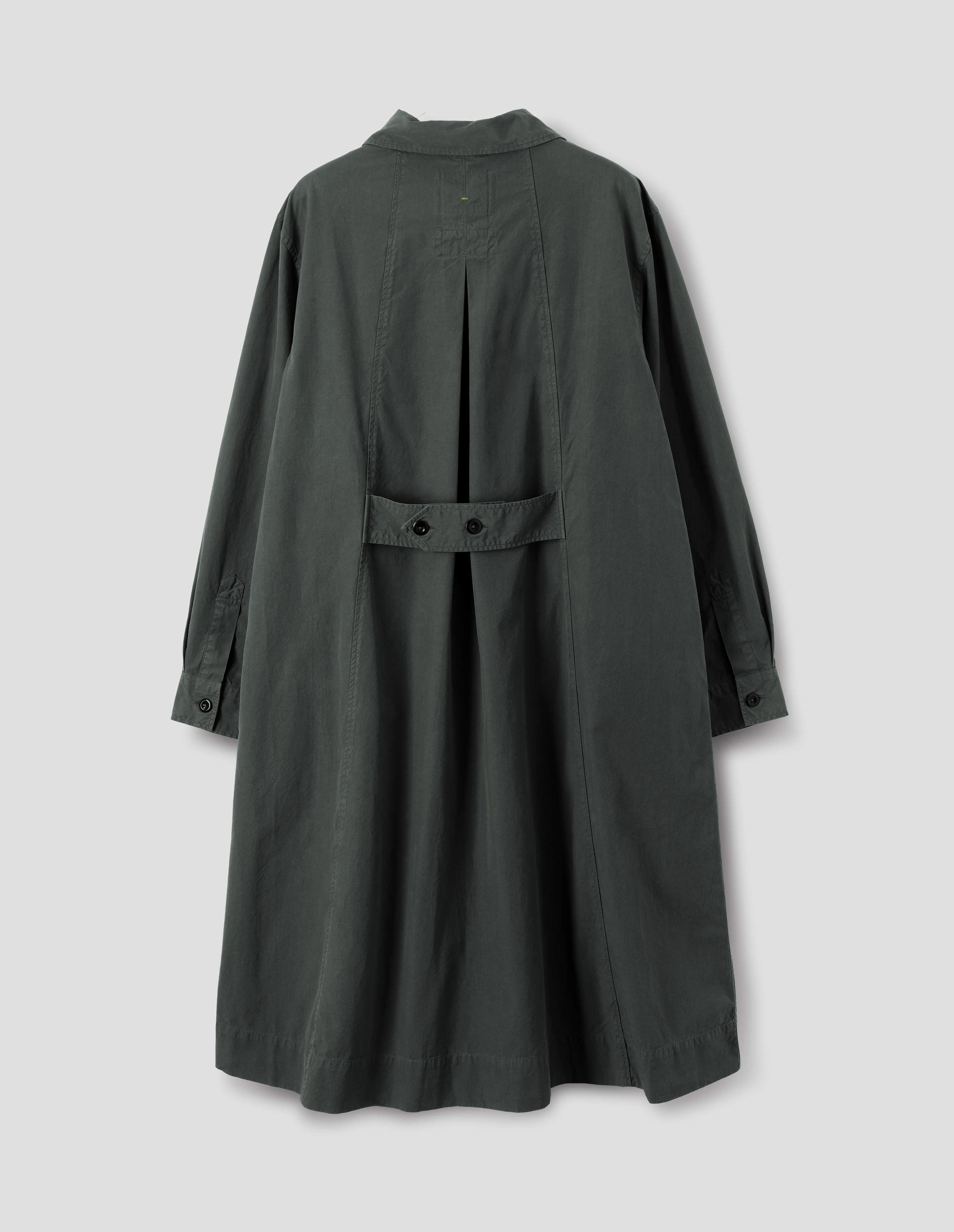 Storm sanded cotton poplin Offset Placket Dresss | MHL. by