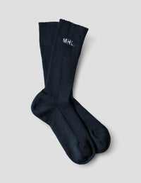 MHL. SPORT SOCKS | DRY COTTON BLEND | DENIM