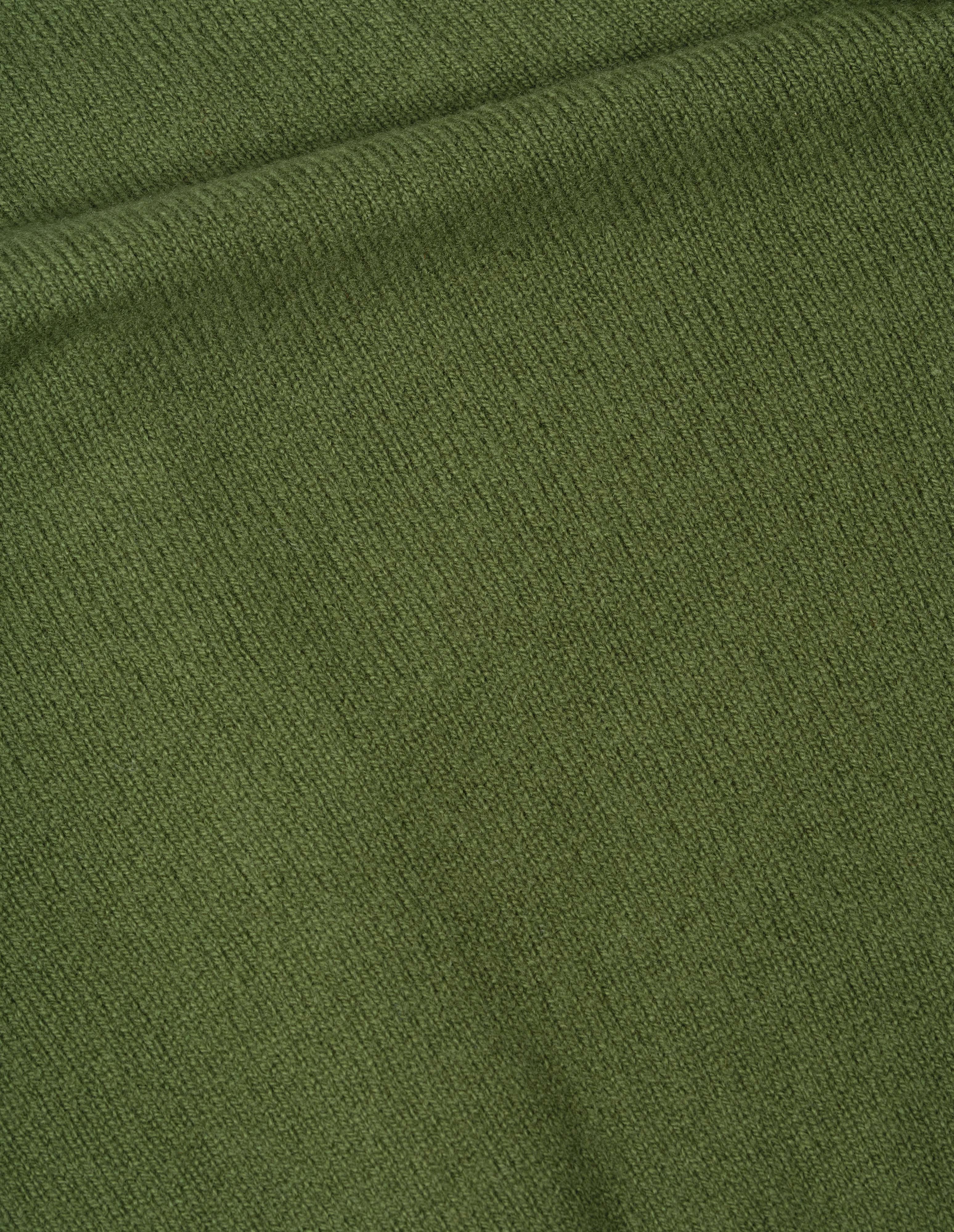 Wheatgrass merino cashmere Small Crew Neck Cardigan | Margaret Howell