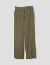 UNIFORM TROUSERS | COTTON LINEN TWILL | FADED OLIVE