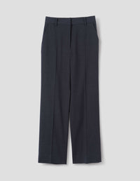 UNIFORM TROUSERS | COTTON LINEN TWILL | MIDNIGHT