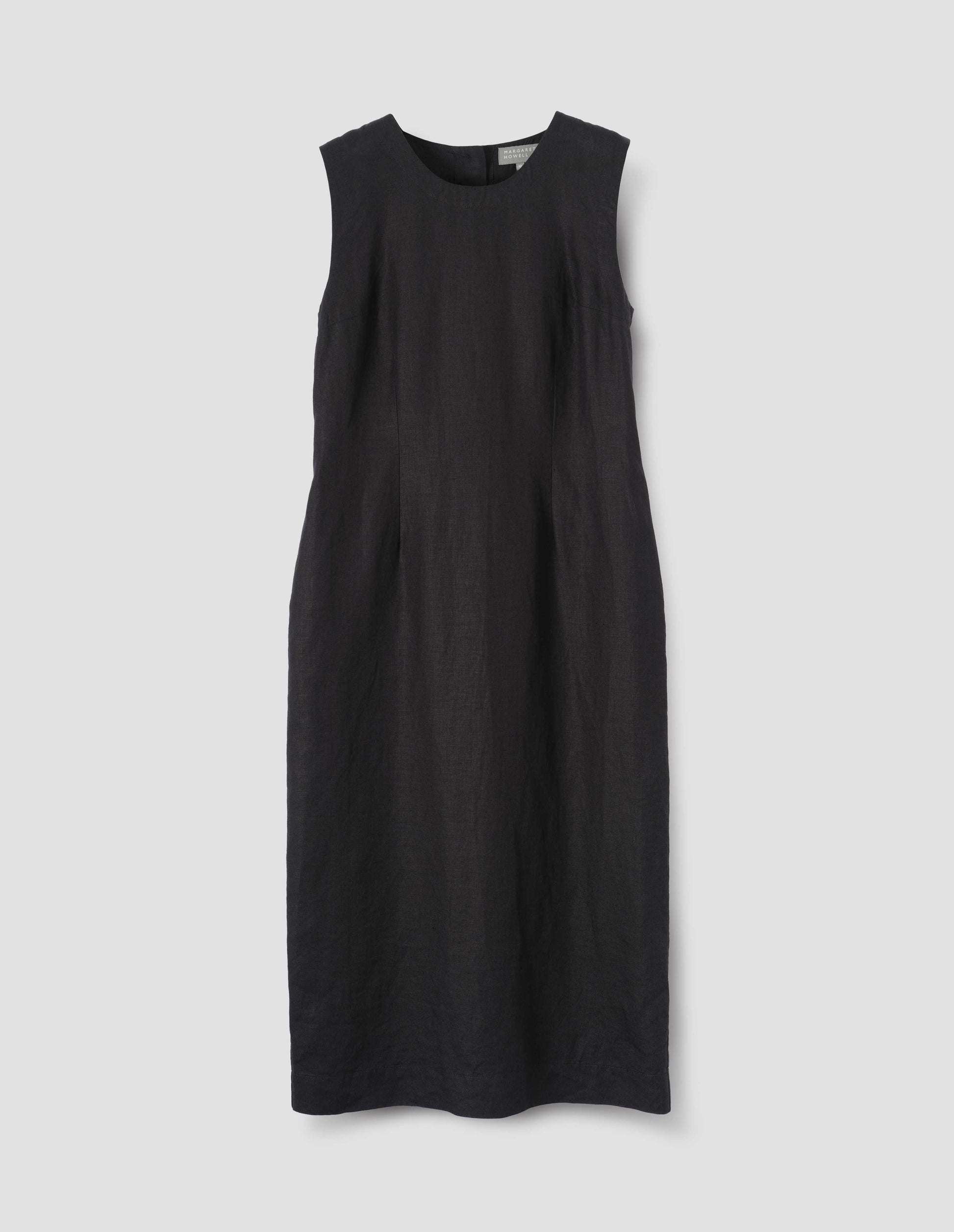 margaret howell linen dress Linen Panelled T-Shirt Dress Paprika La Garonne