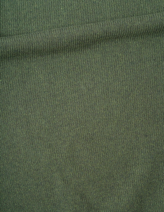MHL. FLATLOCK GUERNSEY | DRY COTTON | GREEN