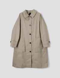 MHL. RAILWAY MAC | DRY COTTON CANVAS | CONCRETE