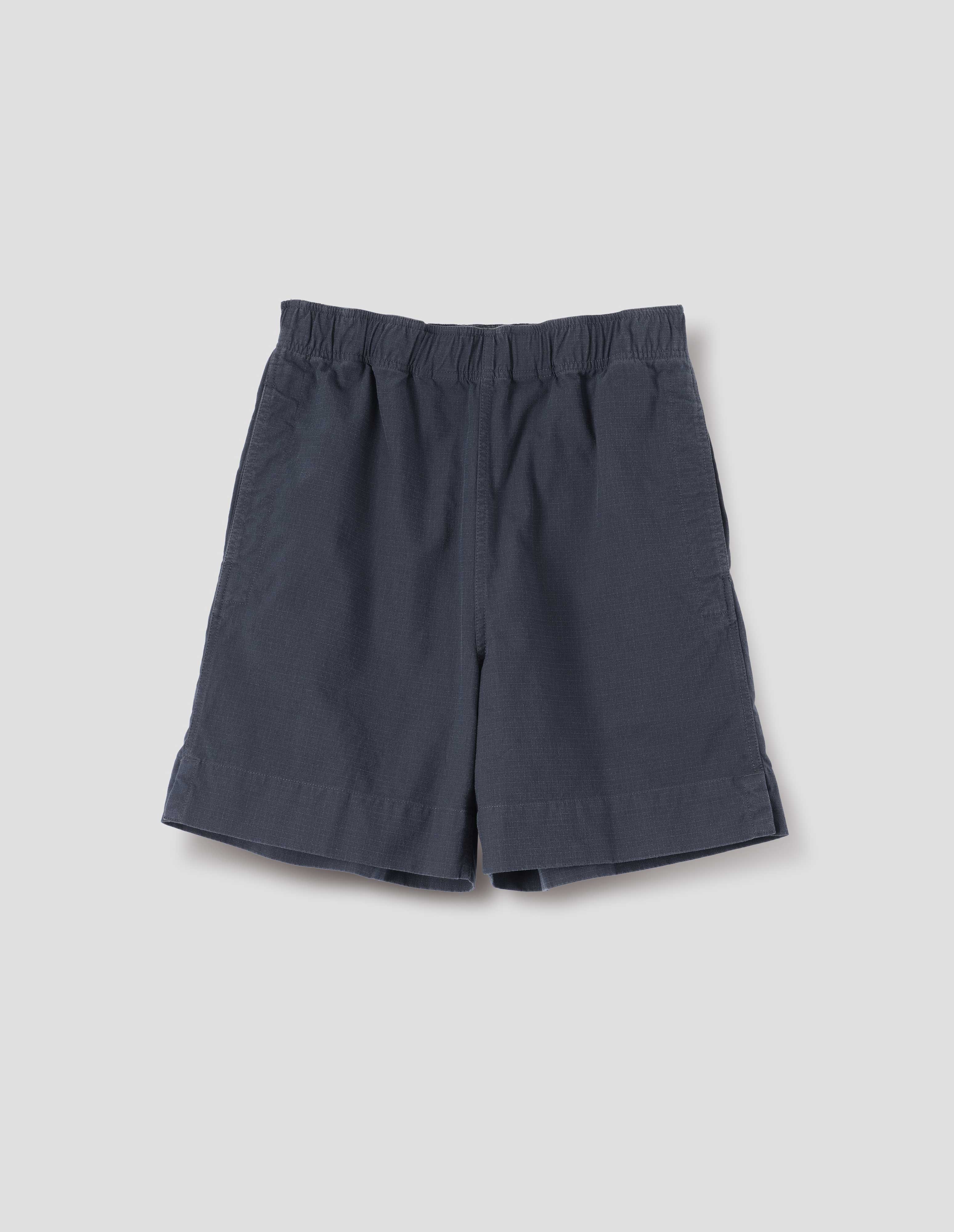 Ink washed cotton ripstop Scout Shorts | MHL. by Margaret Howell
