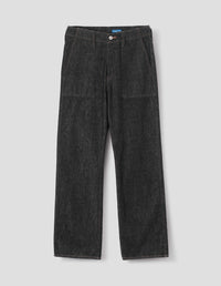 MHL. WORKER JEAN | DENIM TWILL | BLACK