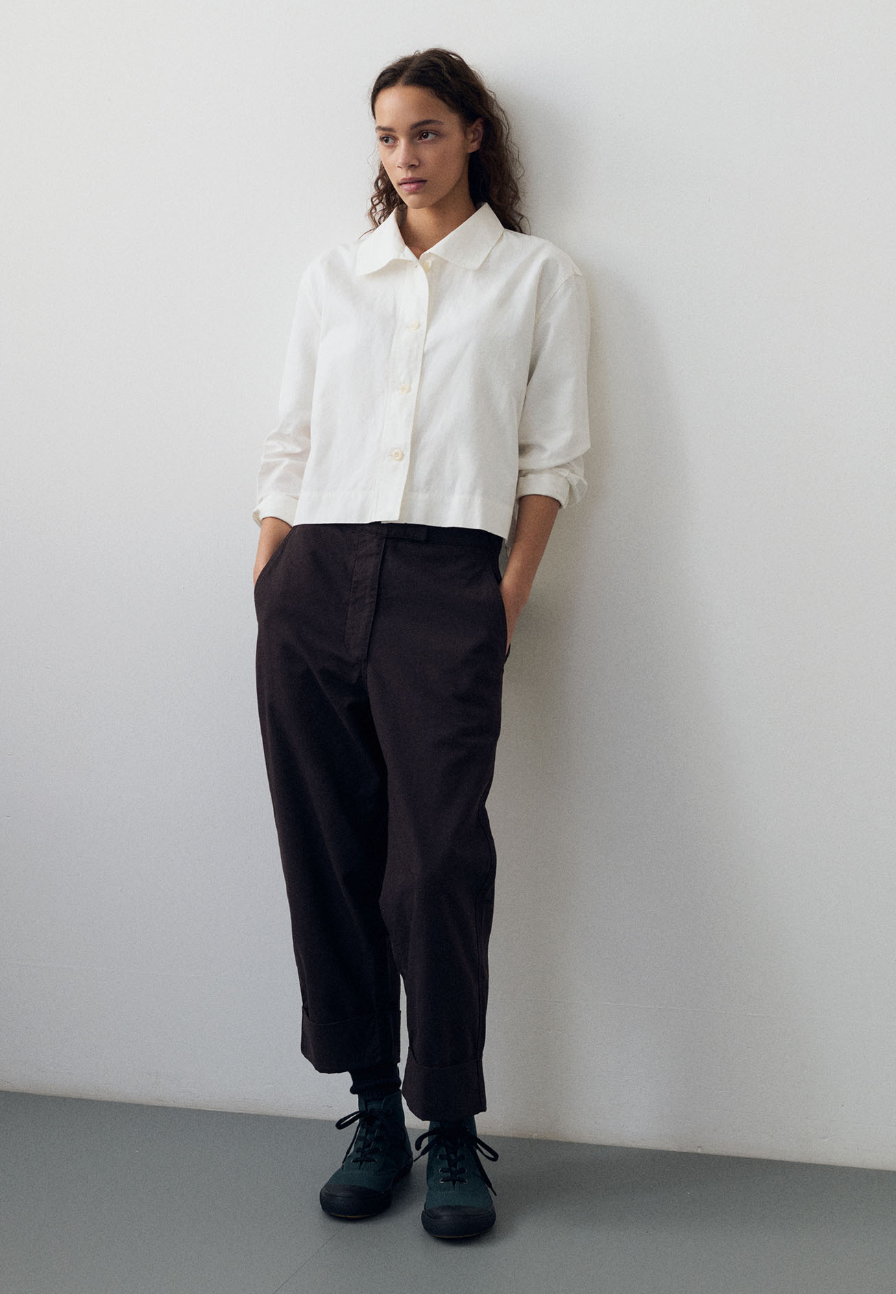 マーガレットハウエル MARGARET HOWELL ◇ カシミヤ混 ハイネック 