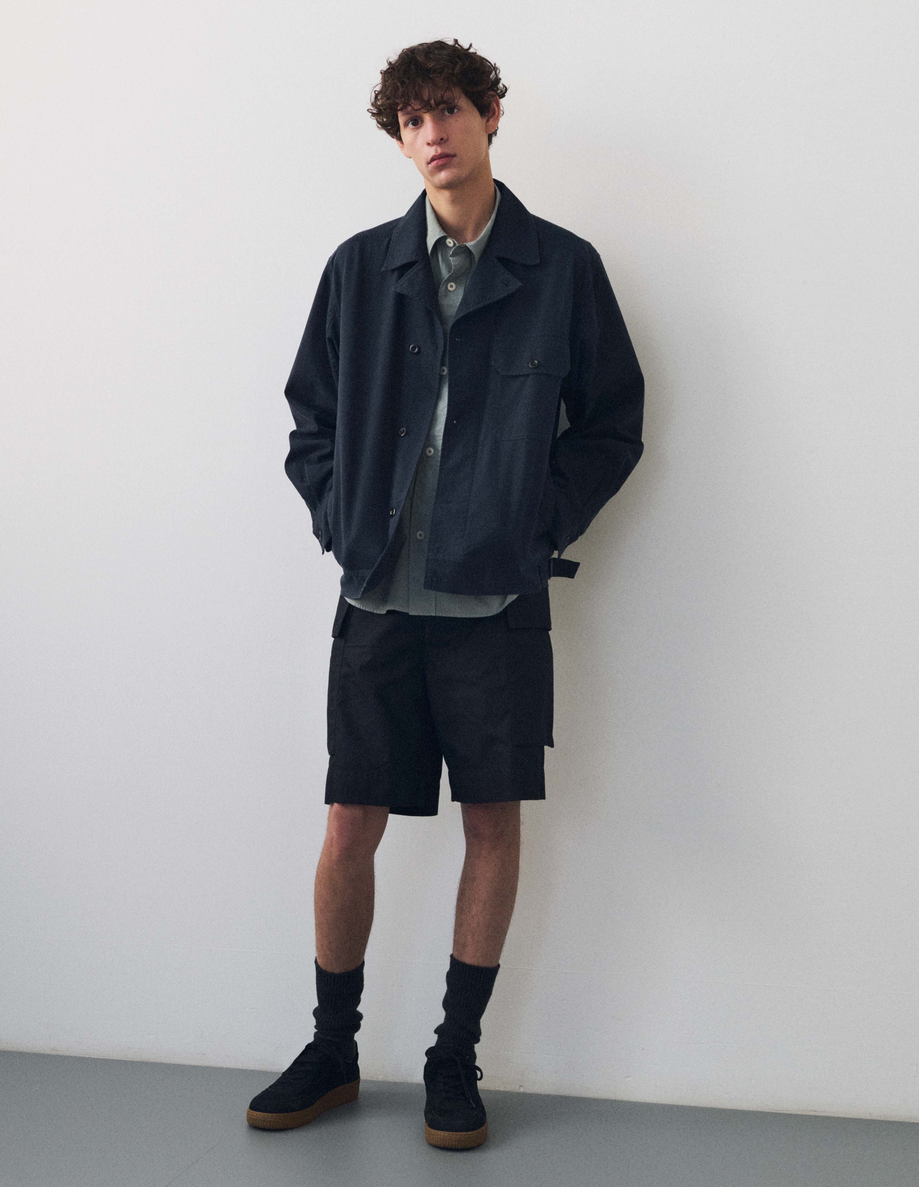 MHL.WASHED COMPACT COTTON JACKET サイズI WASHED COMPACT COTTON | MARGARET HOWELL
